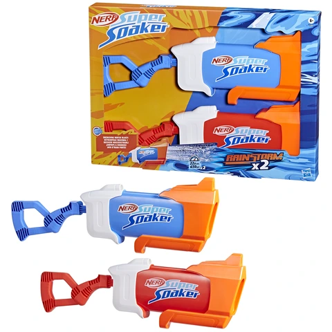 Nerf Hydrostorm Motorized Water Blaster - 25oz Tank, 30ft