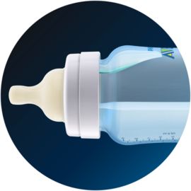 Philips AVENT - Botella anticólicos con ventilación sin aire, SCF405/34,  azul, 9 onzas (paquete de 3)