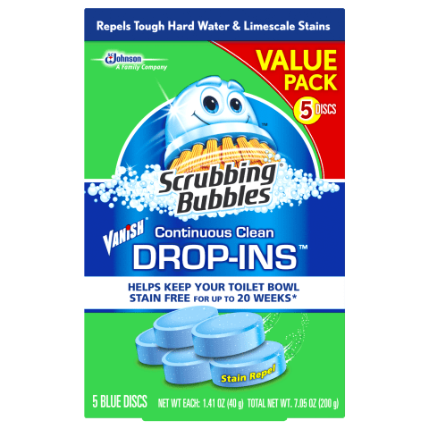 Scrubbing Bubbles Drop-Ins Toilet Cleaner 5-Count Only $3.80 Shipped On - View #3