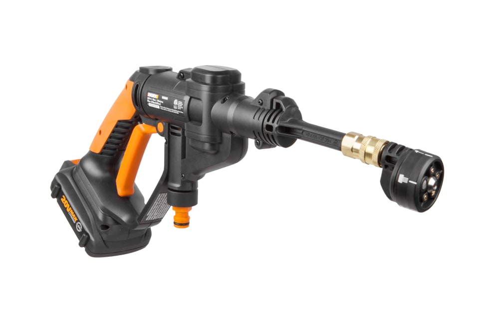 WORX Hydroshot 20 Volt Cordless 320 PSI 0.5 GPM Pressure Washer