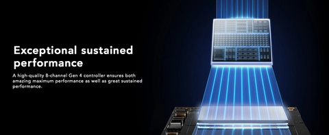 Lexar NQ780 2TB 3D NAND Flash PCIe Gen 4 x4 NVMe M.2 2280 Internal