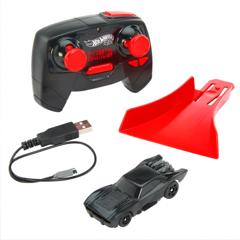 Hot Wheels 1:64 Scale RC Batmobile with USB Rechargeable
