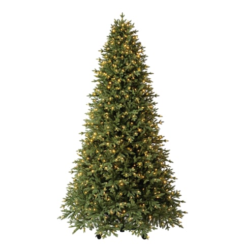 7′-9′ Adjustable Grow & Stow Pre-Lit LED Artificial Christmas Tree