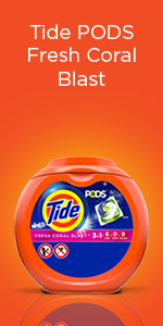 Tide PODS Laundry Detergent Fresh Coral Blast Scent