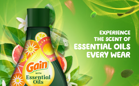 Gain Essential Oils Eucalyptus, 42 Loads Liquid Laundry Detergent