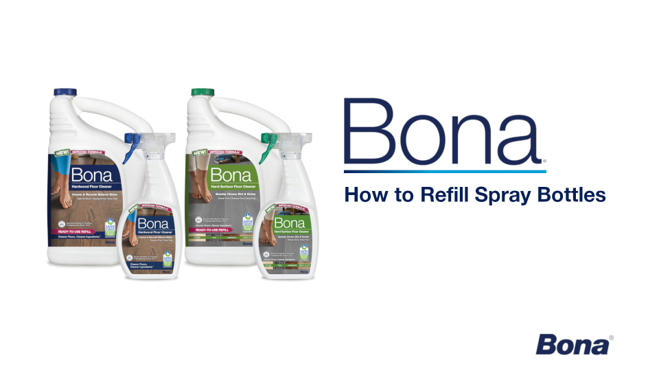 thumbnail video image 6 of Bona WM700018159 Cleaner, Hardwood Floor Refill Gallon, 1 gallon/128oz, 6 of 7