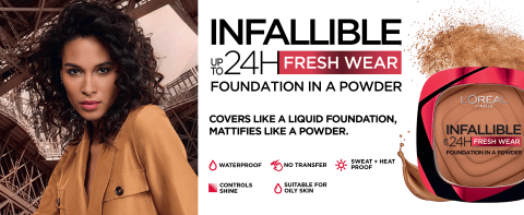 Infallible Up to 24hr Fresh Wear Foundation in a Powder