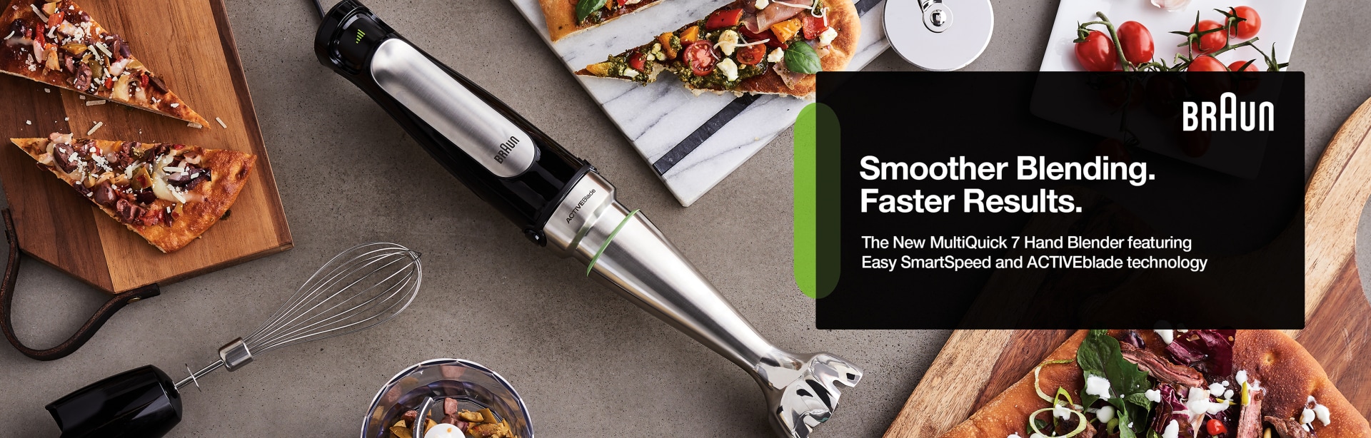 Braun MultiQuick 7 Hand Blender, MQ7027 ActiveBlade Technology Handbl