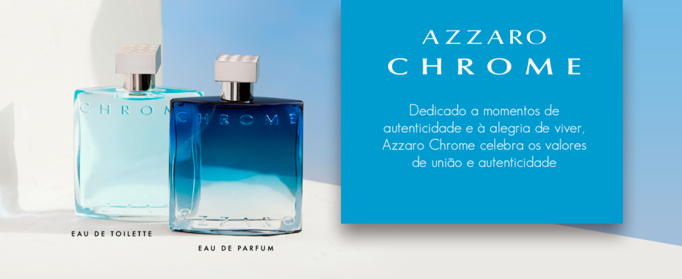 Azzaro Chrome: Dedicado a momentos de autenticidade e &#224; alegria de viver, Azzaro Chrome celebra os valores de uni&#227;o e autenticidade