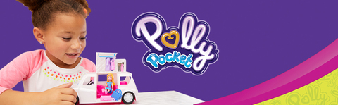 Chegue com Muito Estilo na Limo Polly Pocket - Mattel GDM19 - Noy