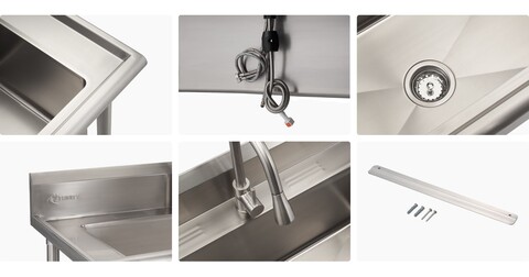 more details about the utility sink