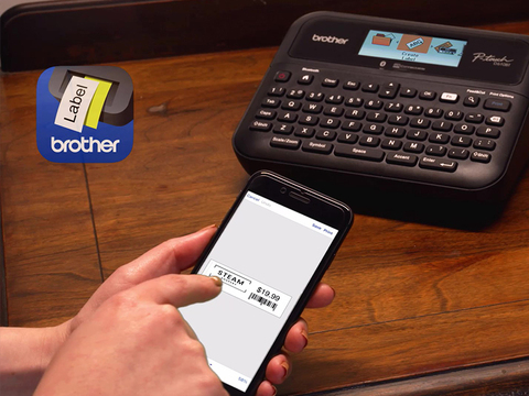 Brother P-touch Business Professional Connected Label Maker PT-D610BT with  Bluetooth® Connectivity 