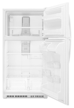 whirlpool 20.5 top freezer refrigerator