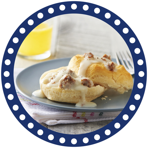Try our recipe for Southern-style sausage biscuits and gravy made with Pillsbury Grands! Biscuits