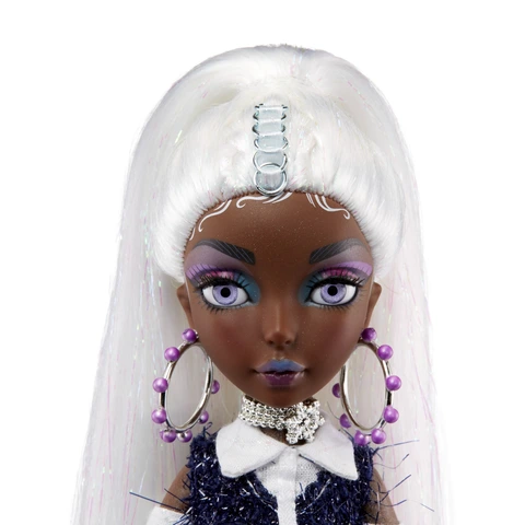 meltme mood様 Mermaze Mermaidz, Crystabella Doll with Color Change Fin