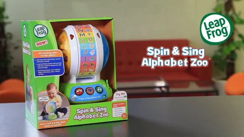 LeapFrog Spin Sing Alphabet Zoo™ Toddler Alphabet Learning Toy