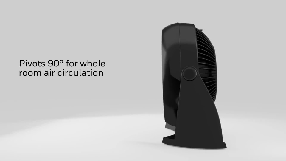 thumbnail video image 2 of Honeywell TurboForce Air Circulator Electric Floor Fan, New, Black HT908, 2 of 14