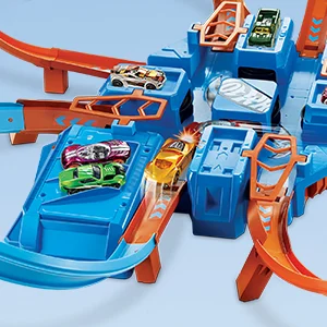 Hot Wheels Criss Cross Crash Trackset DTN42 MATTEL