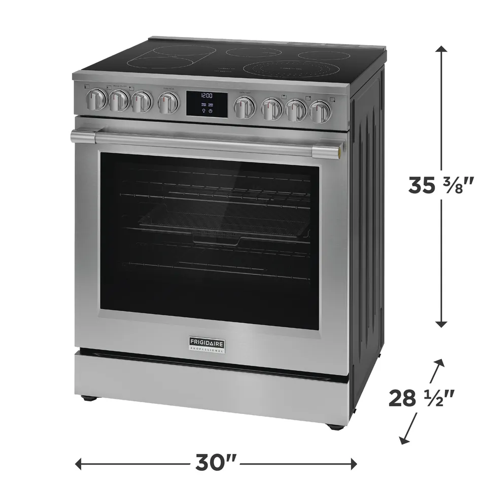 30 Freestanding Convection Range with Air Fry Frigidaire PCFE308CAF Tanguay