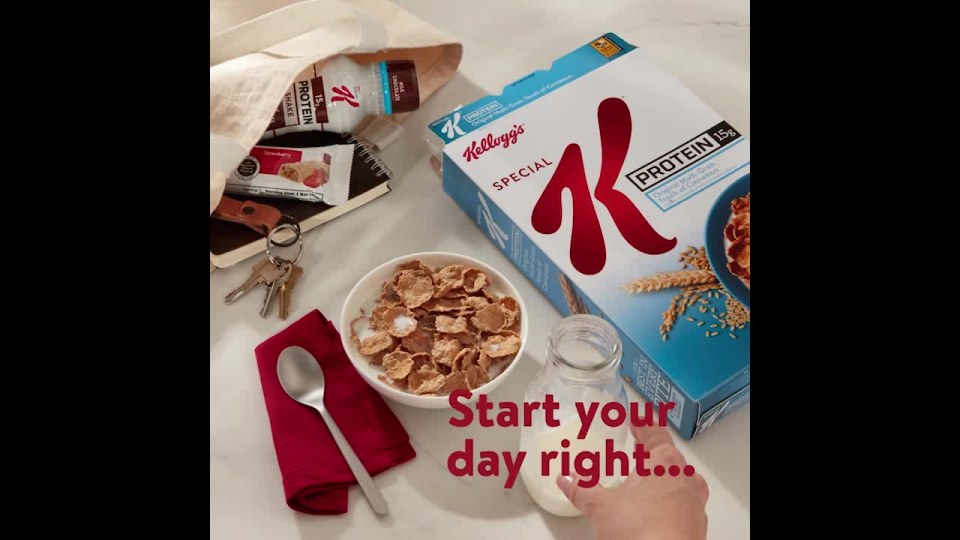 Kellogg's Special K Chocolatey Chip Cookie Dough Chewy Protein Meal Bars, EggFree, 19 oz, 12