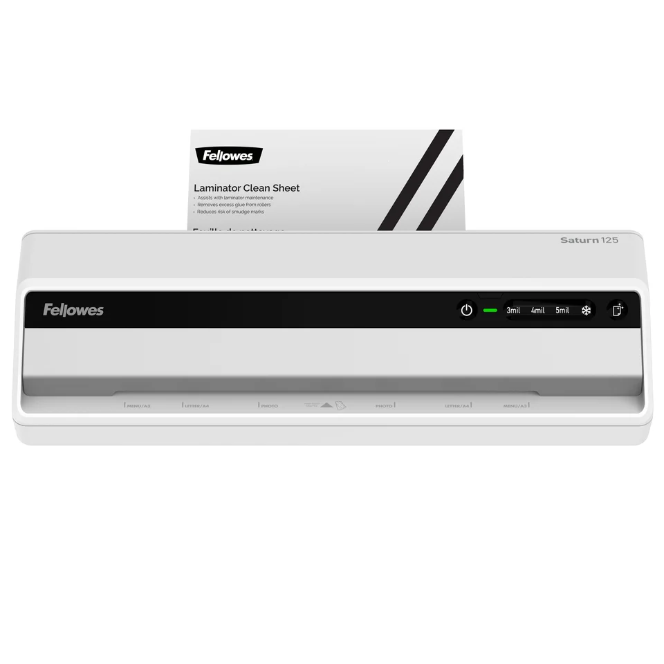 スラーピー様 Fellowes Saturn 125 Thermal & Cold Laminator, 12.5