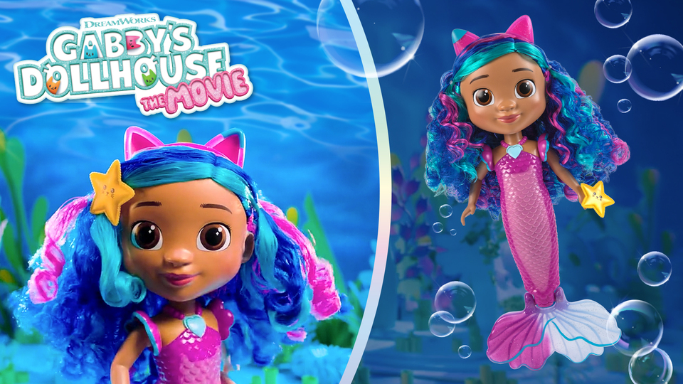 Gabby's Dollhouse: The Movie, Sing Shine Mermaid Gabby