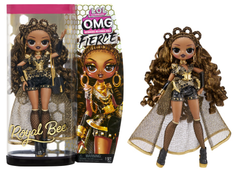 LOL Surprise OMG Fierce Lady Diva Fashion Doll with 15 Surprises Including  Outfits and Accessories for Fashion Toy, Girls Ages 3 and up, 11.5-inch  Doll, Collector 