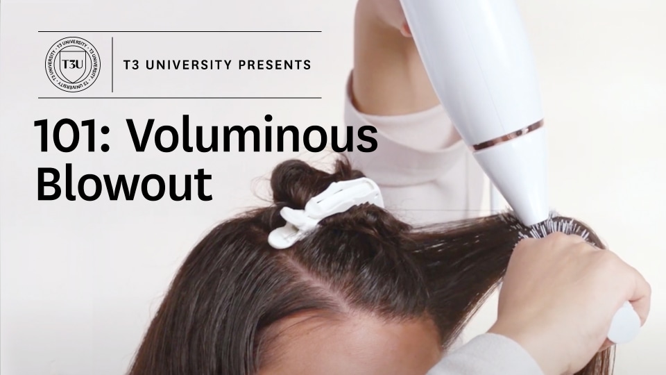 T3 AireLuxe Hair Dryer and Brush Set, Ion-Rich Airflow, 15 Heat