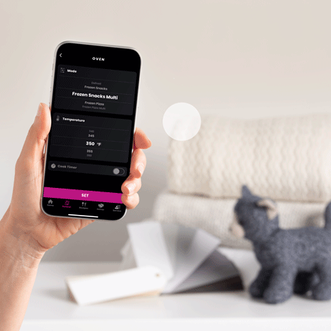 Built-In WiFi, Powered by SmartHQ App