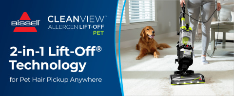 Bissell Cleanview Allergen Lift-Off Pet Vacuum