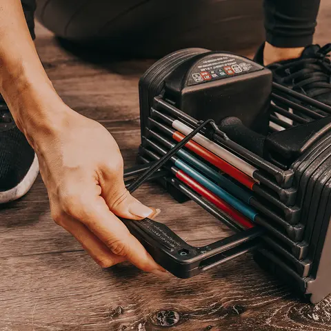 PowerBlock Sport 24 Adjustable Dumbbell System | Free