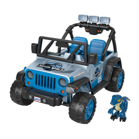 Power Wheels Jurassic World Dino Damage Jeep | Mattel