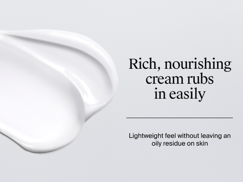 Rich nourishing cream rubs in easily, rich body cream body moisturizer moisturizing body lotion