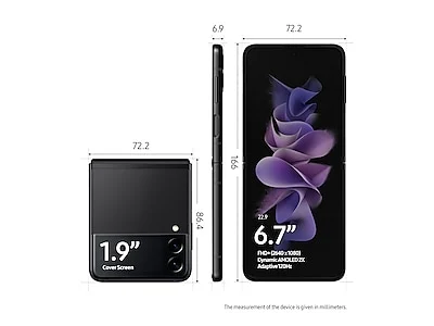 AT&T Samsung Galaxy Z Flip3 5G Black, 128 GB - Walmart.com AT&T Samsung Galaxy Z Flip3 5G Black, 128 GB - Walmart.com