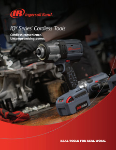 Ingersoll Rand - Cordless Impact Wrench: 20V, 1″ Drive, 0 to 890 RPM -  94799319 - MSC Industrial Supply