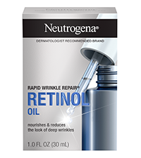 Neutrogena Rapid Wrinkle Repair 0.3% Concentrated Retinol Face Oil, Daily Anti-Aging Face Serum