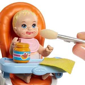 Color-change action on the baby doll’s face adds role-play realism &amp; fun!