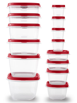 Rubbermaid Easy Find Lids 3 C. Clear Round Food Storage Container - Zettler  Hardware