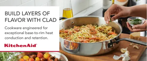 KitchenAid 5-Ply Clad Stainless Steel 15