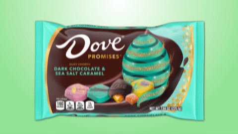Dove Milk Chocolate Silky Smooth Eggs - Pack Of 2 Bags For Easter Baskets & Treats