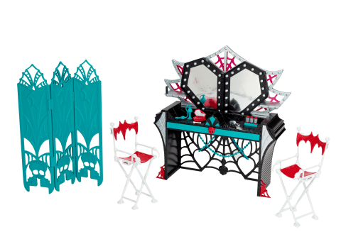 Monster High Frights Camera Action Dressing Room Play Set, ages 3