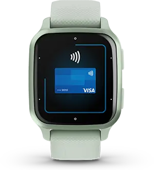 Garmin Venu Sq 2 GPS Smartwatch in Slate Aluminum Bezel with