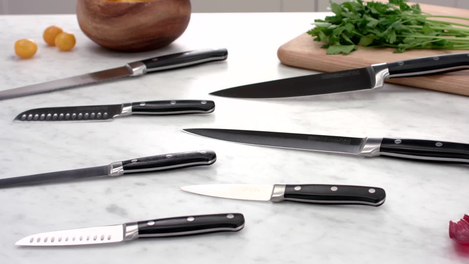 KitchenAid Classic Forged 14-Piece Triple Rivet Cutlery Set (KKFTR14SL) - image 2 of 6