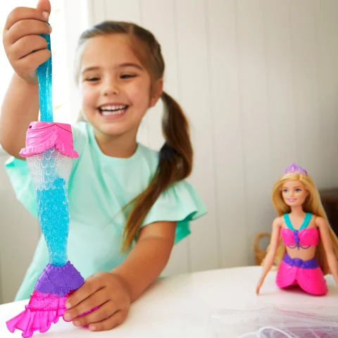 Transform Barbie&#174; Mermaid Doll’s Look!