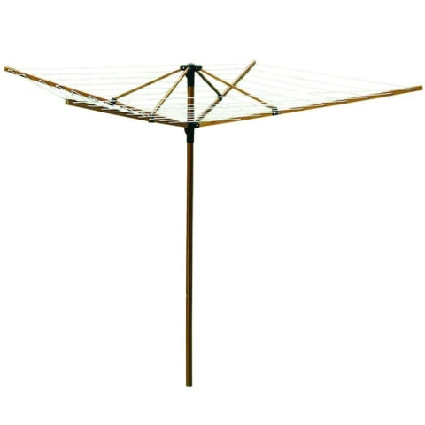 Greenway GCL9FAB Deluxe Bamboo Fold-Away Clothesline