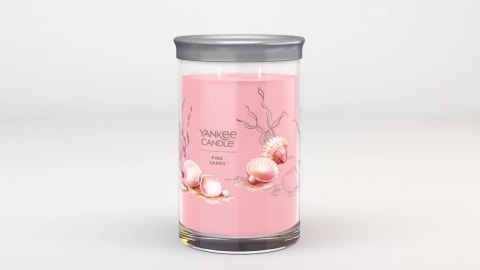 Yankee Candle Pink Sands Signature Large Tumbler Candle, Candles & Home  Fragrance, Household