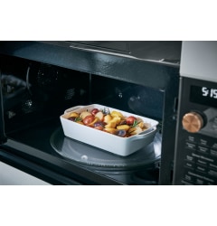 Café™ 2.1 Cu. Ft. Smart Over-the-Range Microwave Oven in Platinum