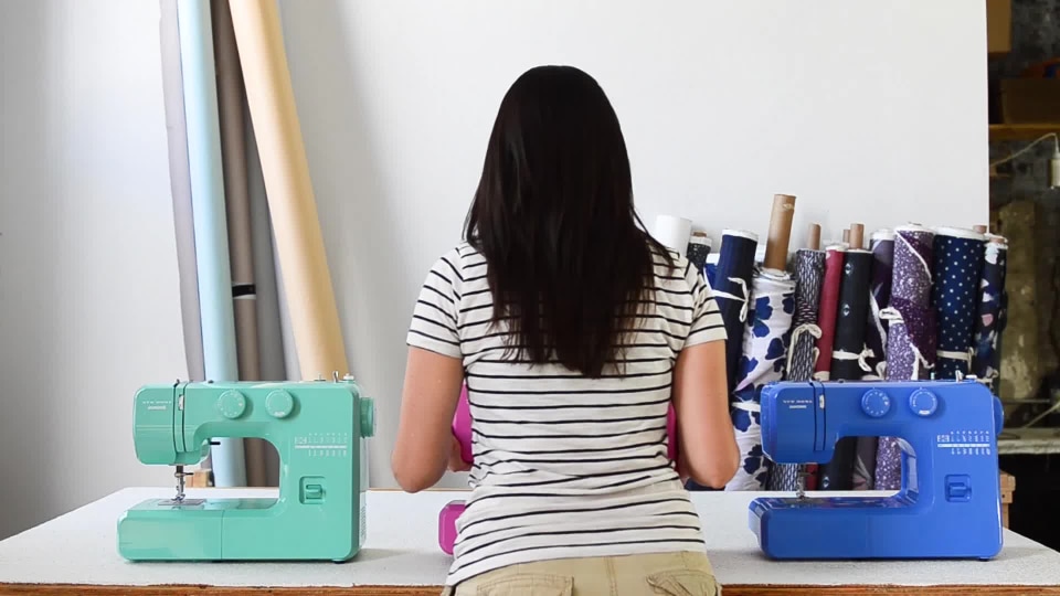 thumbnail video image 3 of Janome Arctic Crystal Easy-to-Use Sewing Machine, 3 of 14