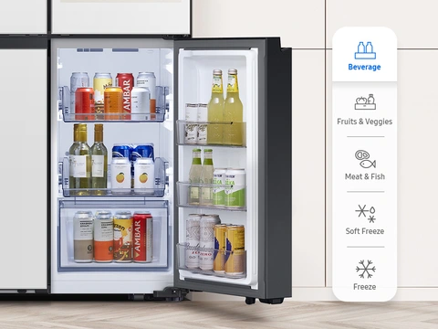 Fridge or freezer, the choice is yours.
