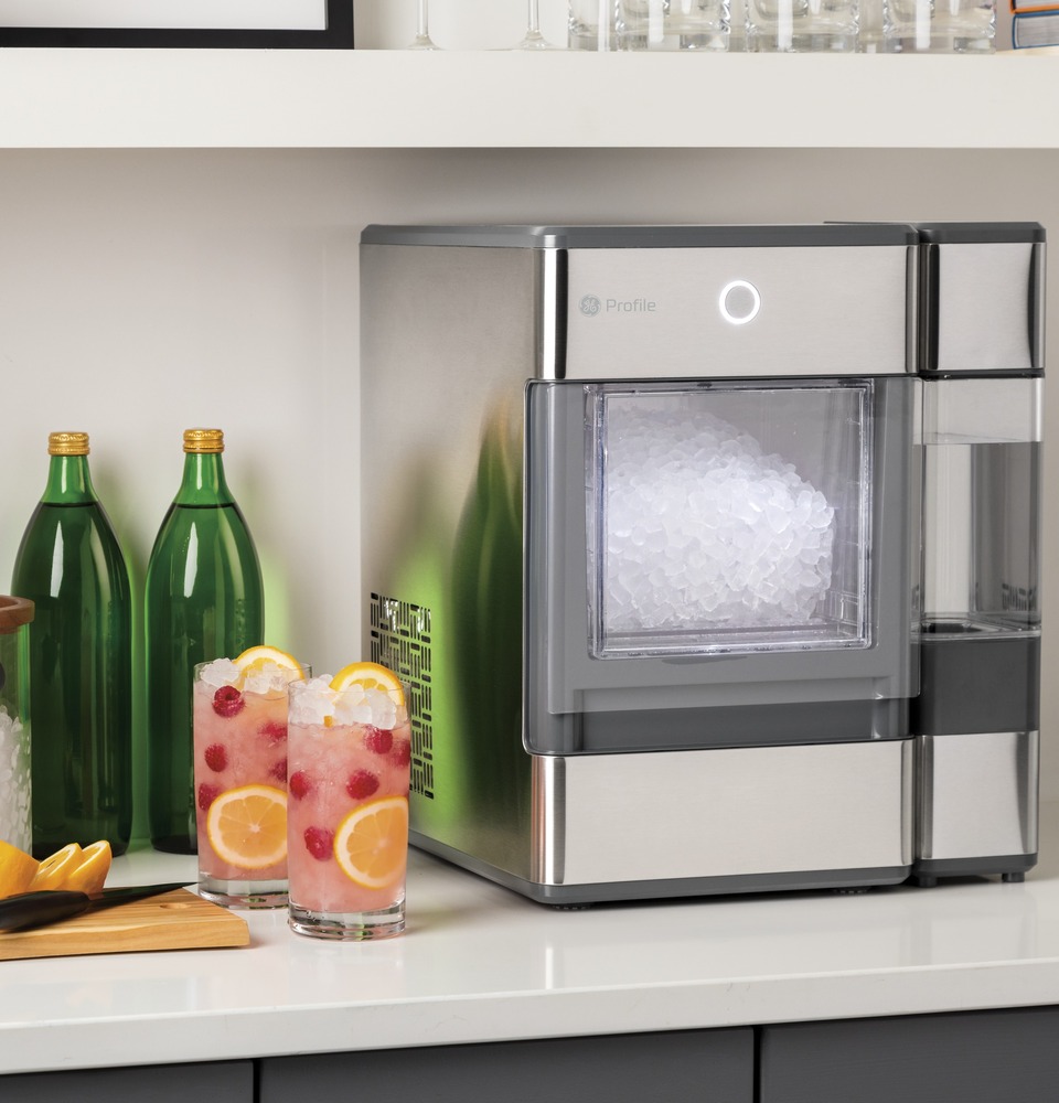 GE Profile™ Opal™ Nugget Ice Maker with Side Tank, Countertop Icemaker,  Stainless Steel 
